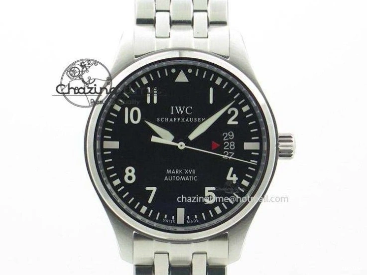 MIROTIME 1231 Pilot Mark XX IW328203 ZF 1:1 Best Edition Blue Dial on Dark Blue Leather Strap A Snug 7024